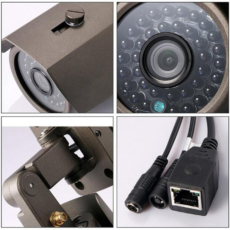 1080P HD night vision outdoor waterproof gun machine card monitoring